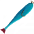 Поролоновая рыбка (двойник) 12см синяя