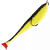 Поролоновая рыбка (двойник) 7 см желто-черная